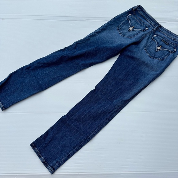 Hudson Jeans Jax Boyfriend skinny Women's Skinny Jeans - Dark Blue - Picture 5 of 10